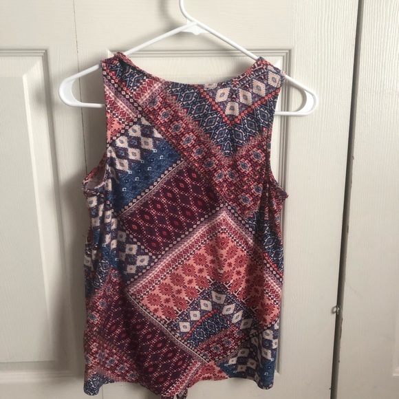 Fun Patterned Tank - Picture 2 of 2